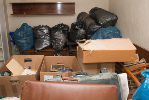 Cleared and organized loft space after clearance
